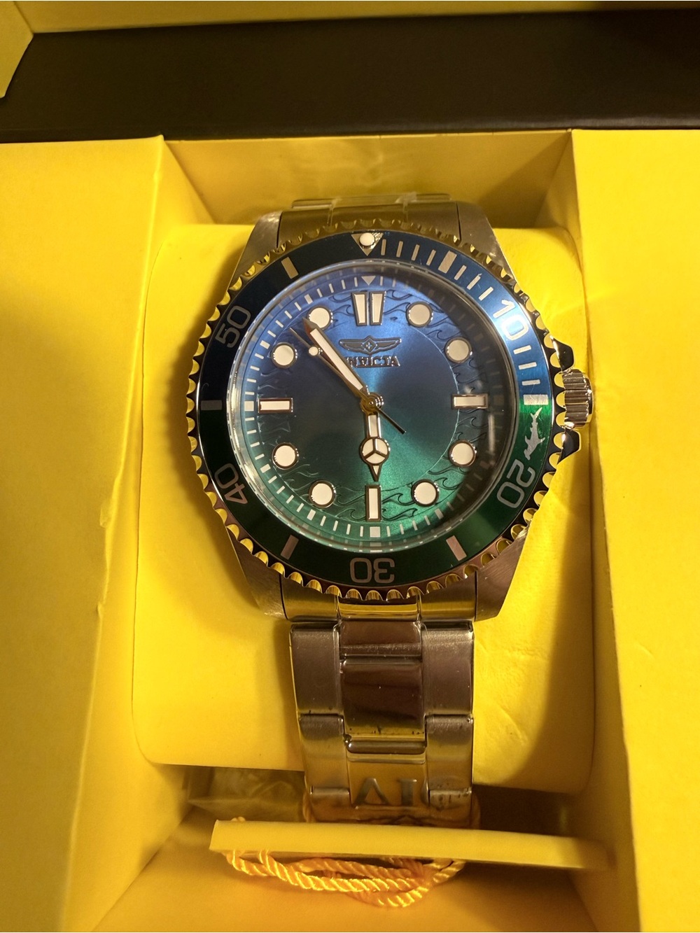 Invicta Pro Diver Kromatyk Men's Watch - 43mm, Steel, Blue/Green Gradient